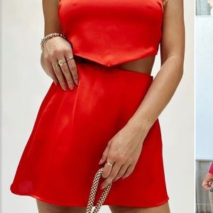 NWT - Luxe Silk Skort - Show Me Your Mumu